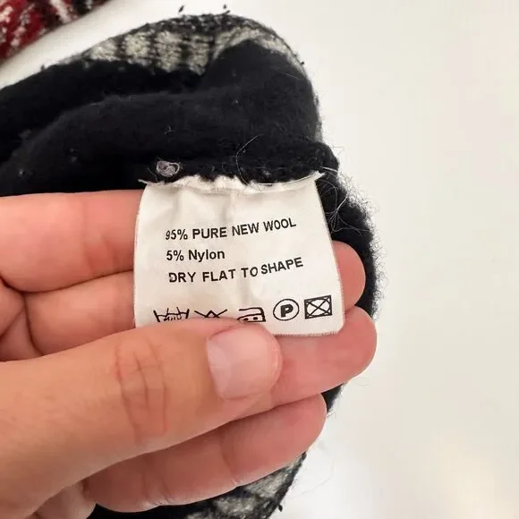 Vintage Highland Glen Made in Scotland Pure New Wool Sweater Sz Small Mock Neck - Picture 6 of 8